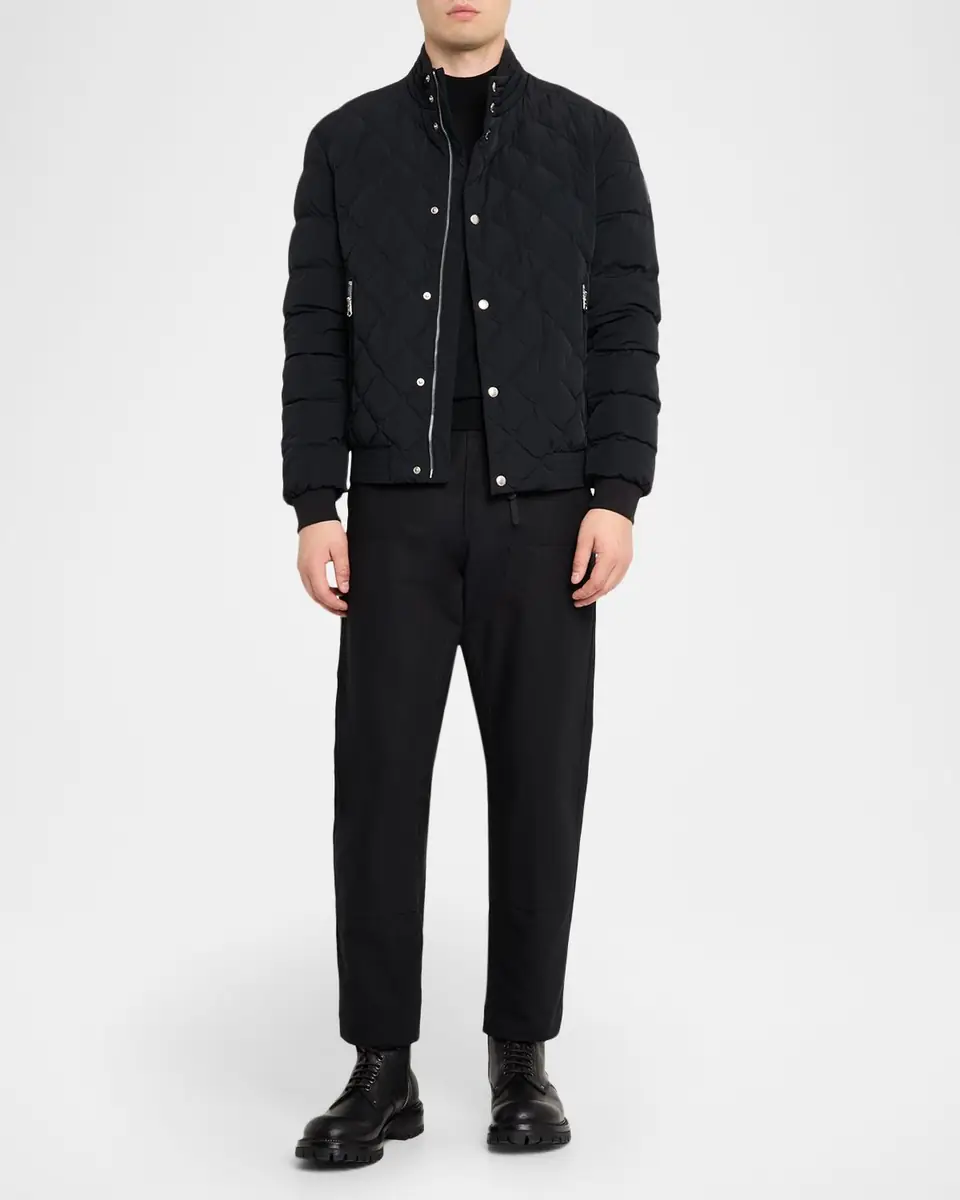 Mackage Men's Bodhi Down Quilted Blouson Jacket | Thumbnail 2 Mackage Men's Bodhi Down Quilted Blouson Jacket | Thumbnail 2