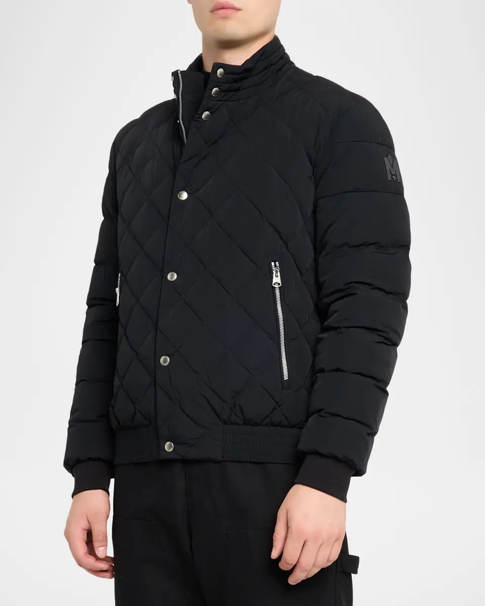 Mackage Men's Bodhi Down Quilted Blouson Jacket | Thumbnail 4 Mackage Men's Bodhi Down Quilted Blouson Jacket | Thumbnail 4