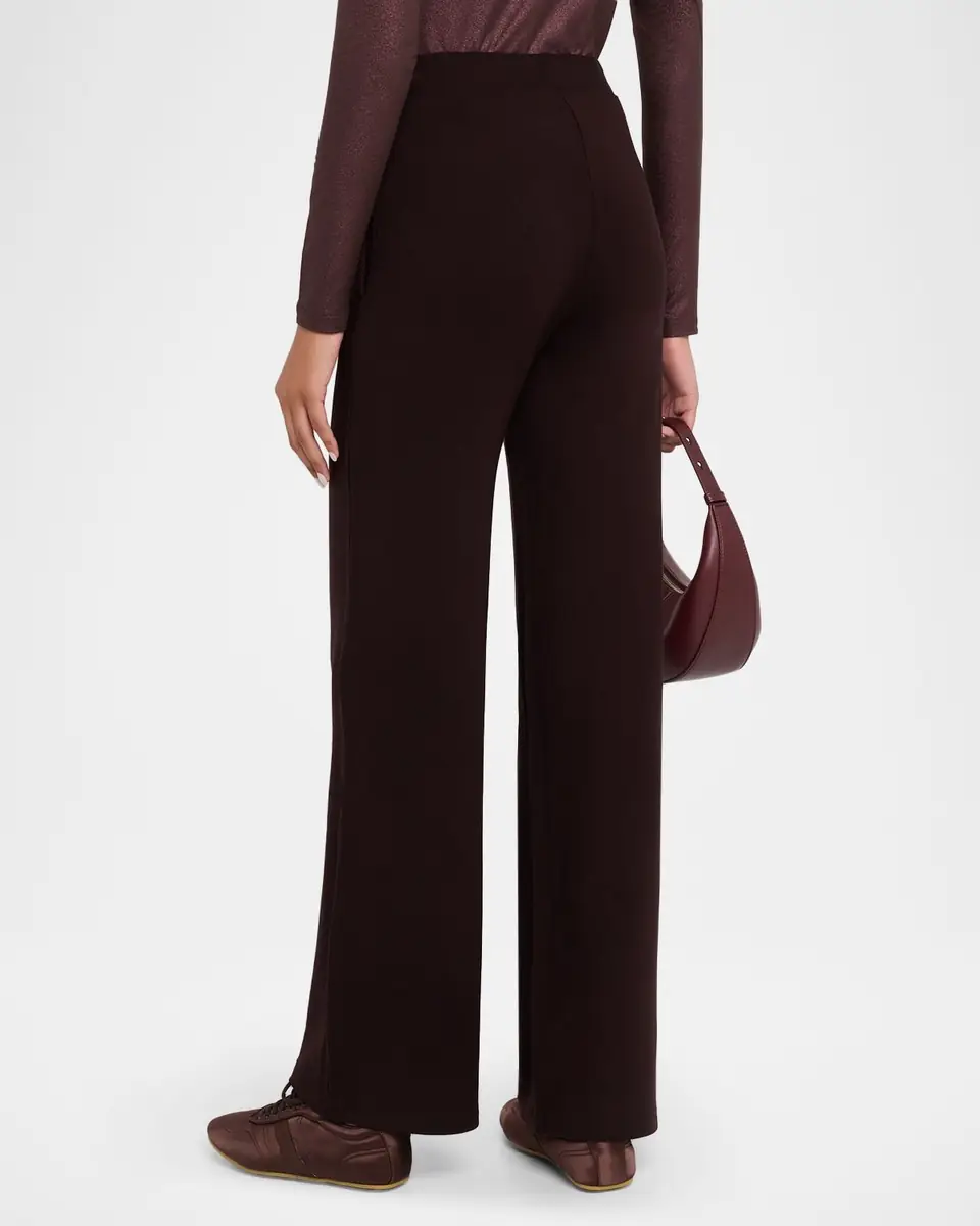 MAJESTIC FILATURES Wide-Leg French Terry Pants | Thumbnail 3