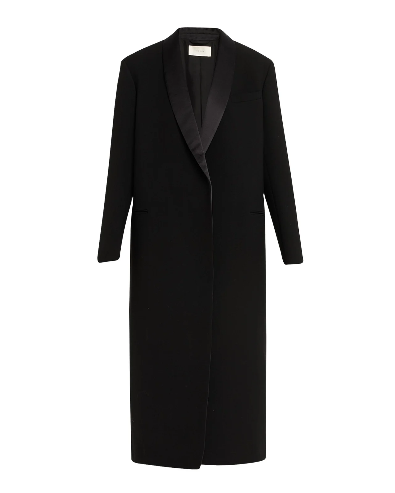 Erdene Single-Breasted Wool Long Coat Erdene Single-Breasted Wool Long Coat