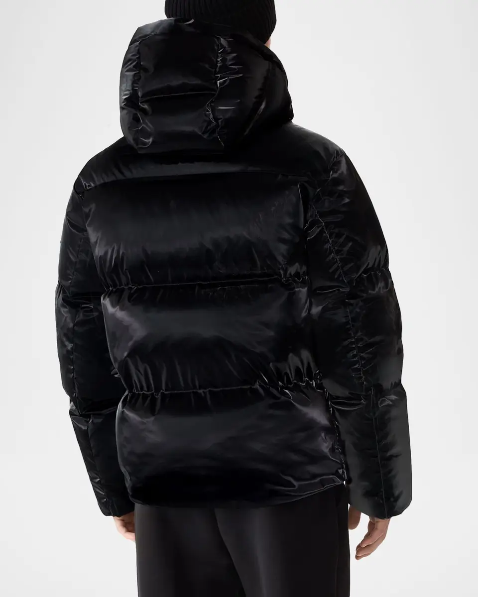 Mackage Men's Kent-Glo High-Gloss Hooded Down Jacket | Thumbnail 3 Mackage Men's Kent-Glo High-Gloss Hooded Down Jacket | Thumbnail 3