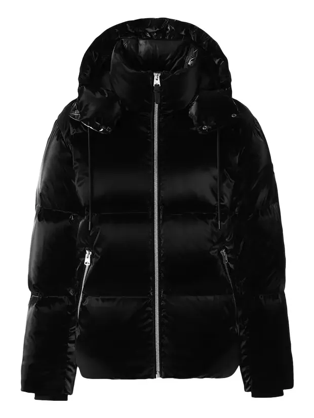 Mackage Men's Kent-Glo High-Gloss Hooded Down Jacket
