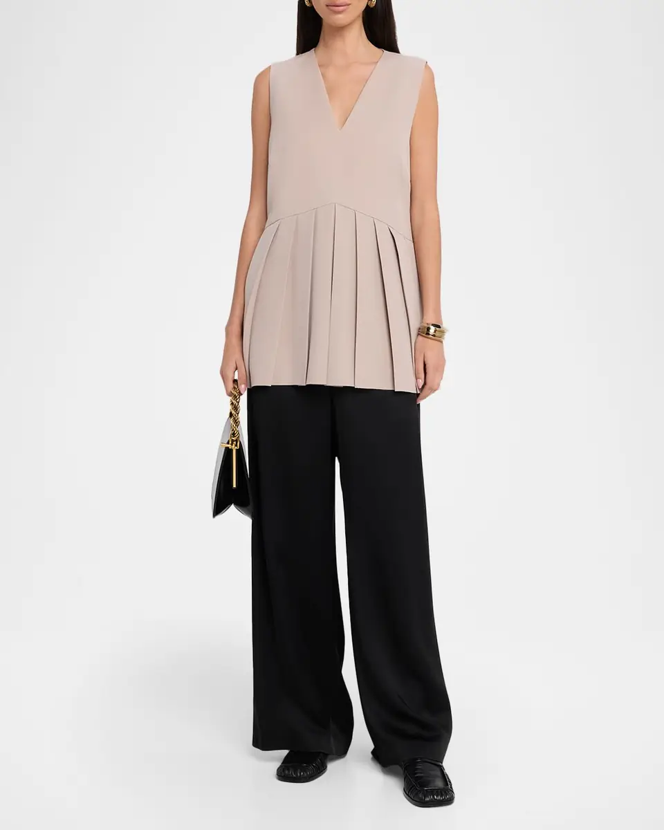 Jil Sander Wide-Leg Pull-On Trousers | Thumbnail 2 Jil Sander Wide-Leg Pull-On Trousers | Thumbnail 2