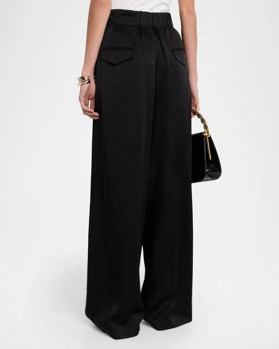 Jil Sander Wide-Leg Pull-On Trousers | Thumbnail 3 Jil Sander Wide-Leg Pull-On Trousers | Thumbnail 3