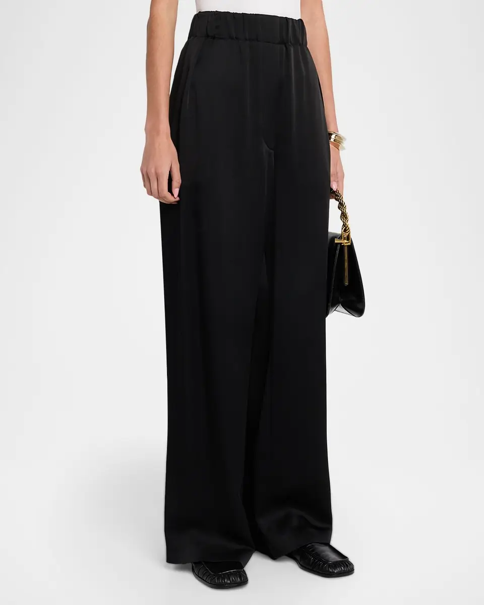 Jil Sander Wide-Leg Pull-On Trousers | Thumbnail 4 Jil Sander Wide-Leg Pull-On Trousers | Thumbnail 4
