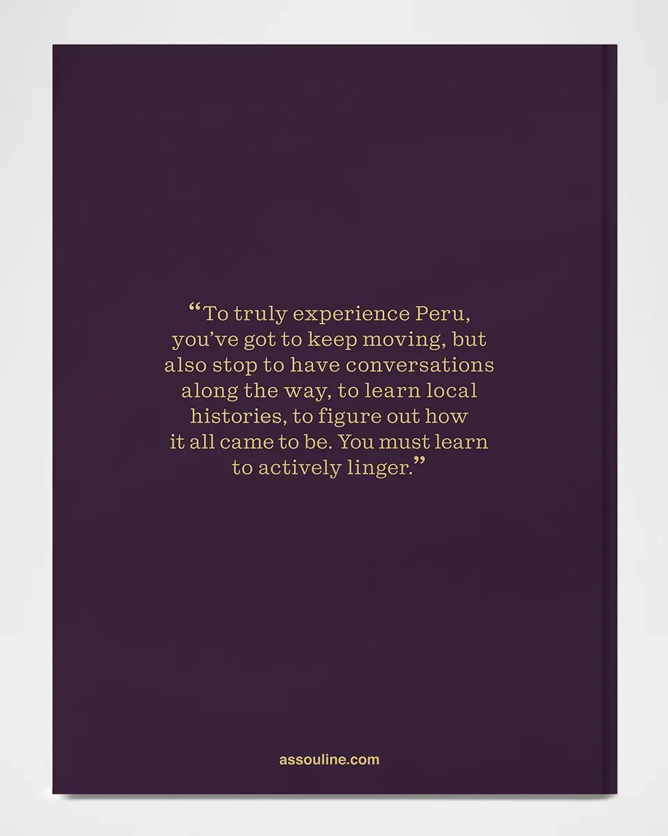 ASSOULINE "Peru: An Odyssey across a Time-Honored Land" Book by Catherine Contreras | Thumbnail 3 ASSOULINE "Peru: An Odyssey across a Time-Honored Land" Book by Catherine Contreras | Thumbnail 3