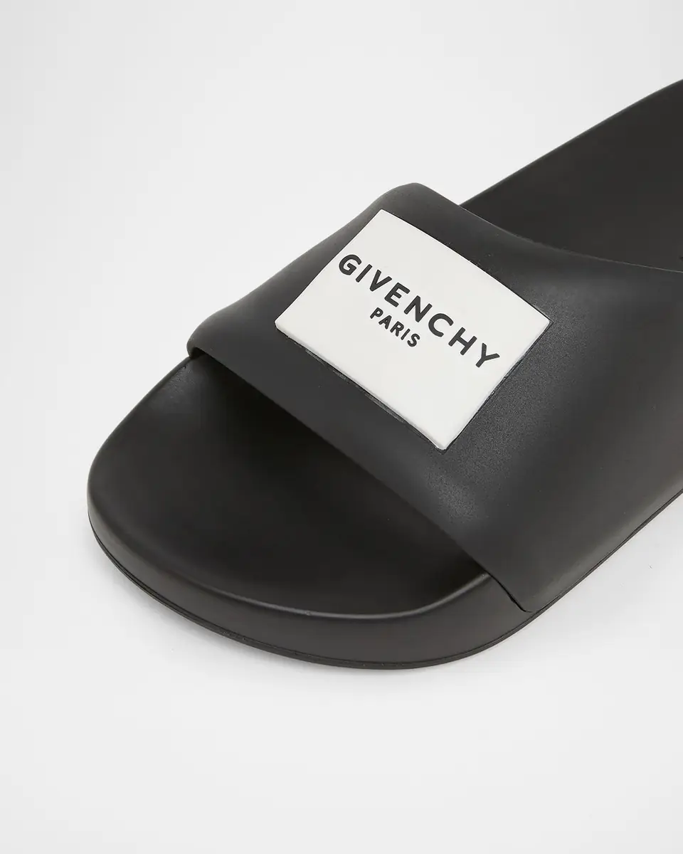 Givenchy Logo Label Slide Sandals | Thumbnail 3 Givenchy Logo Label Slide Sandals | Thumbnail 3