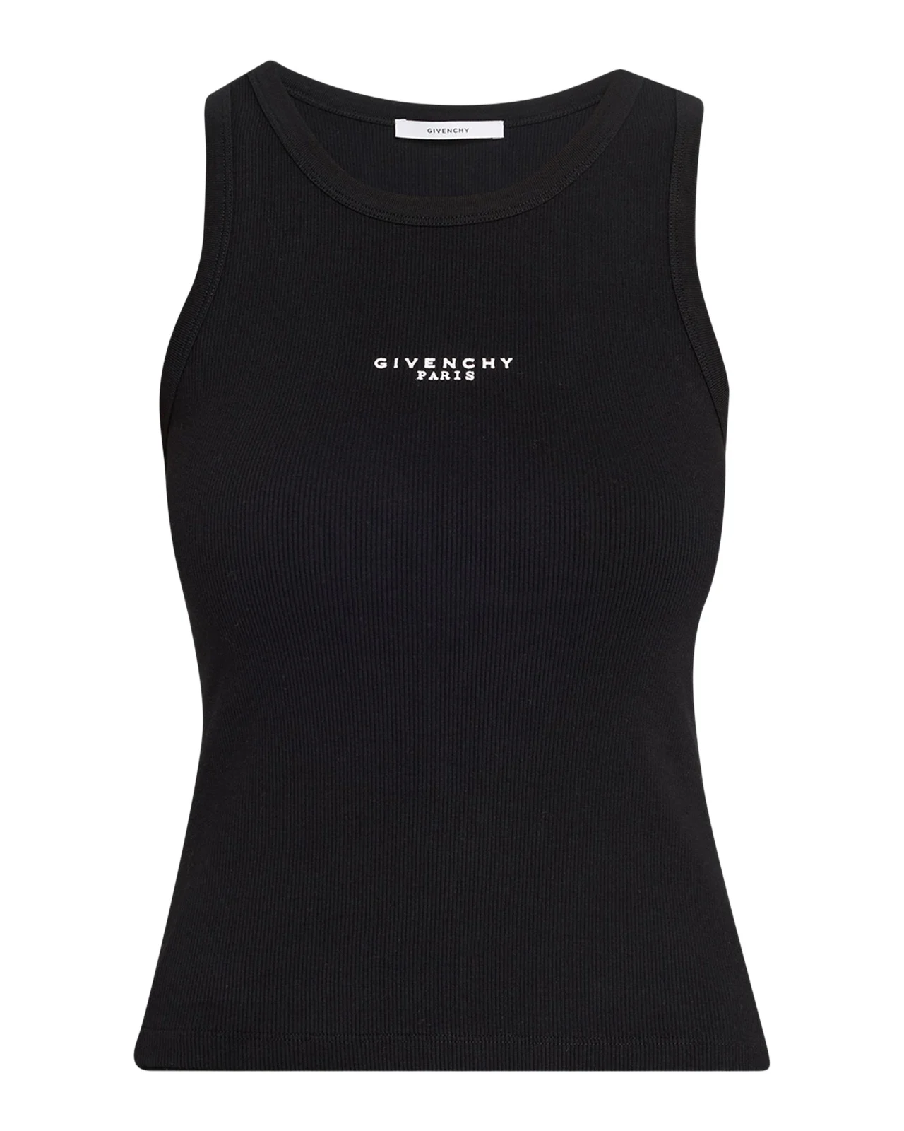 Logo Ribbed Tank Top Logo Ribbed Tank Top
