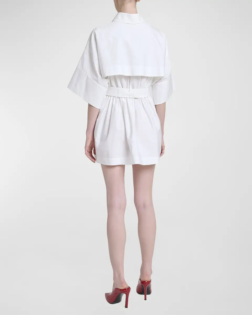 Givenchy Cinched Waist Mini Shirtdress | Thumbnail 3 Givenchy Cinched Waist Mini Shirtdress | Thumbnail 3