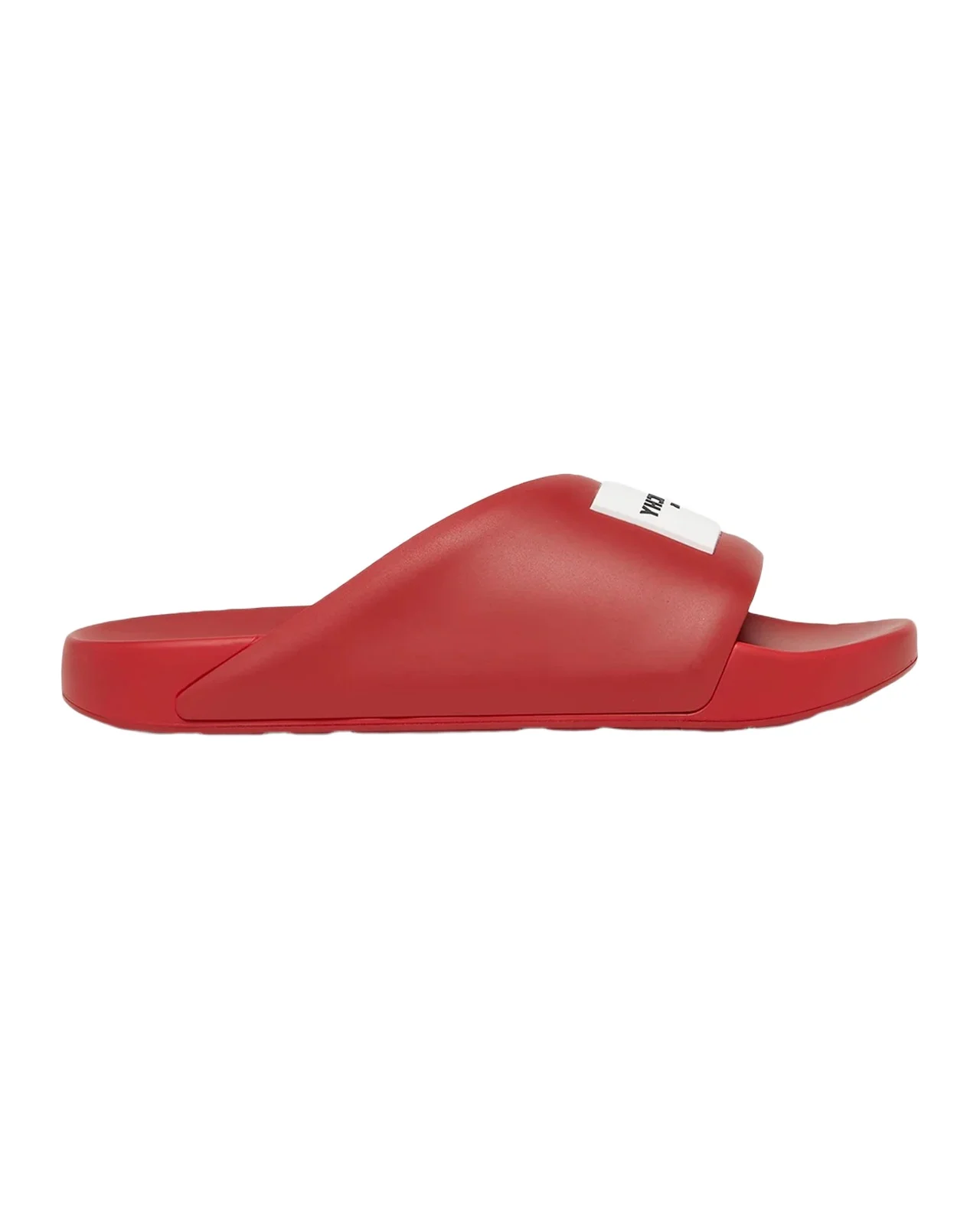 Givenchy Men's Label Slide Flat Rubber Sandals
