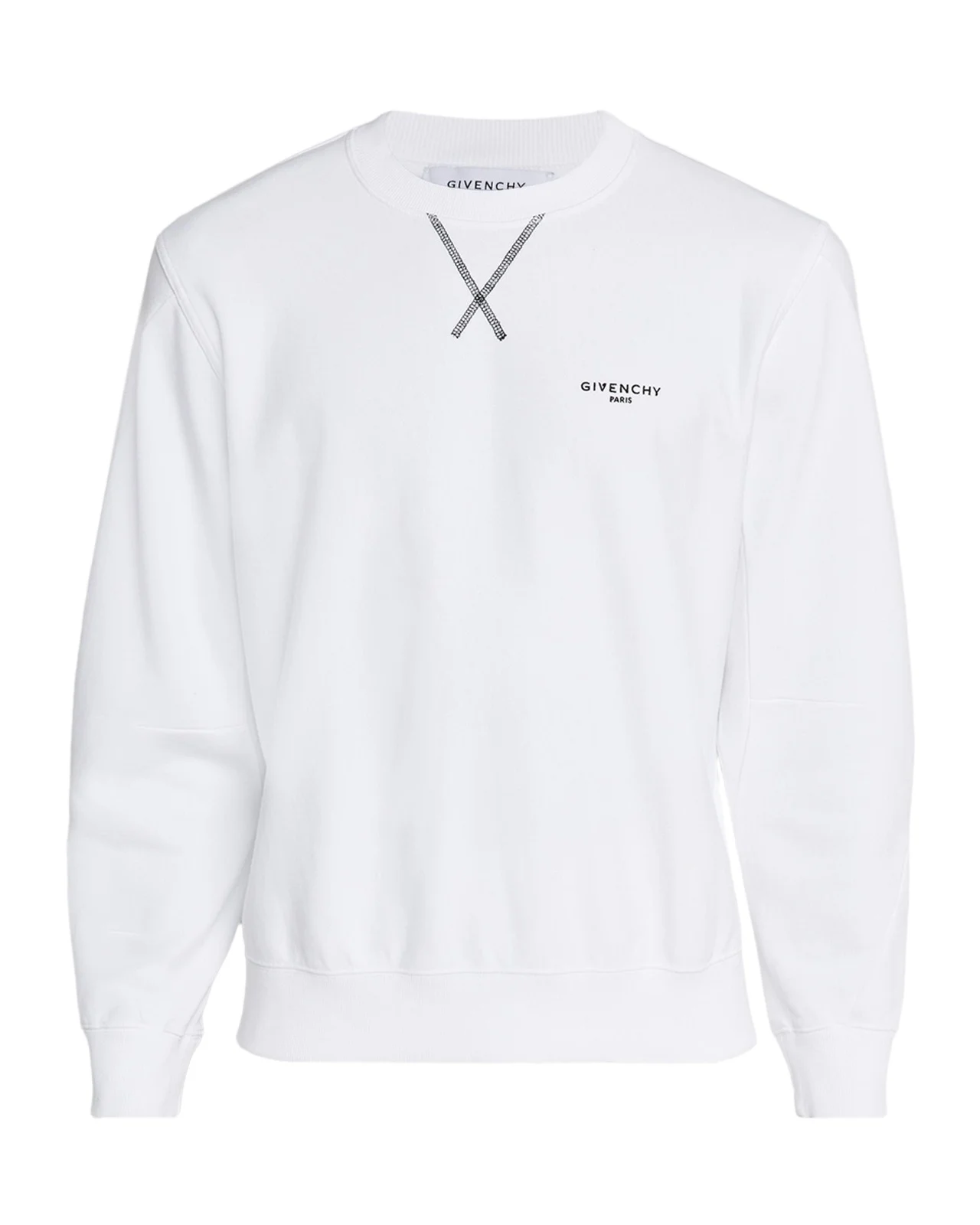 Givenchy Men's Couture Seam Fleece Logo Sweatshirt