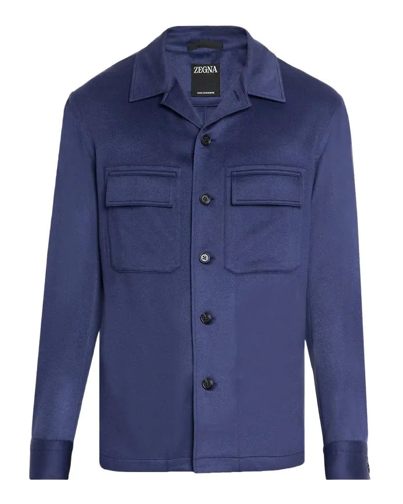 Men's Alba Oasi Cashmere Overshirt Men's Alba Oasi Cashmere Overshirt