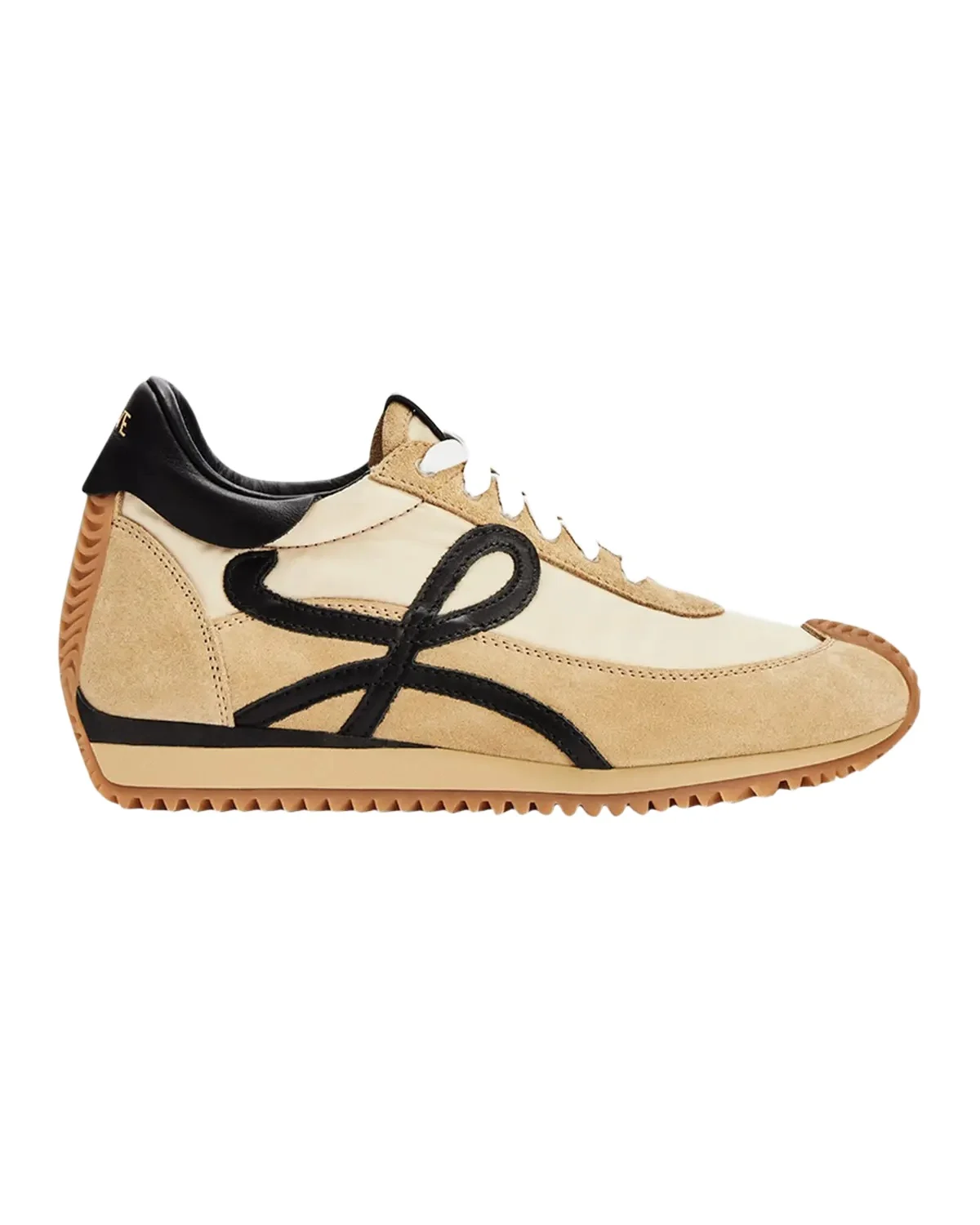Loewe Flow Runner Suede and Leather Sneakers