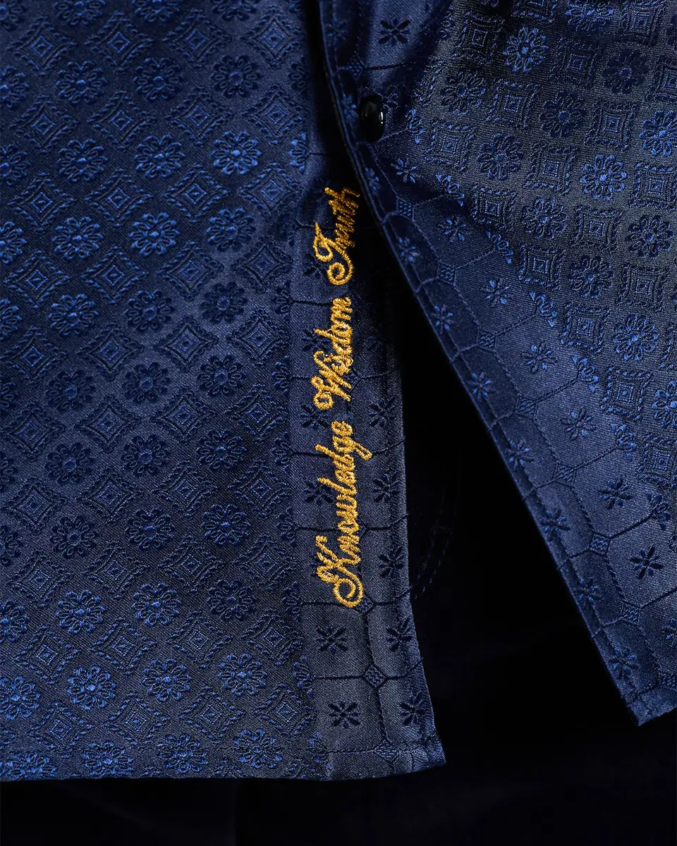 Robert Graham Men's Noble Touch Silk Jacquard Button-Down Shirt | Thumbnail 6 Robert Graham Men's Noble Touch Silk Jacquard Button-Down Shirt | Thumbnail 6