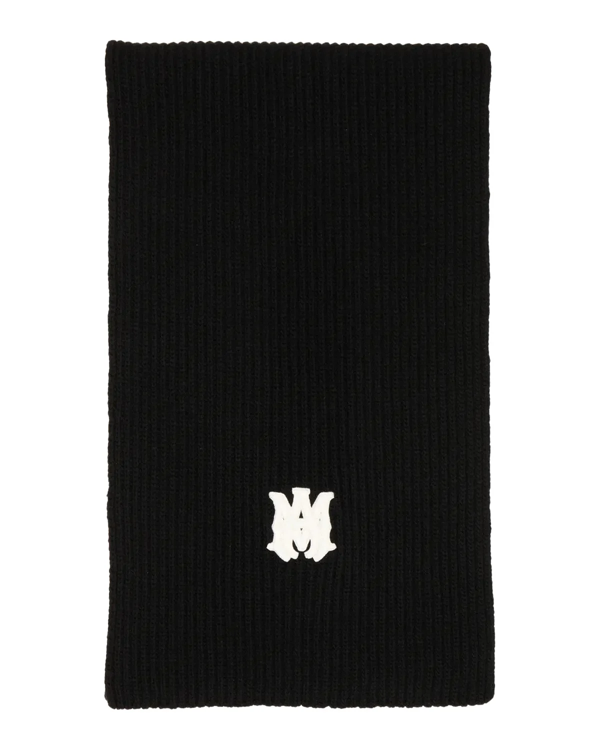 AMIRI Men's MA Ribbed Wool Scarf