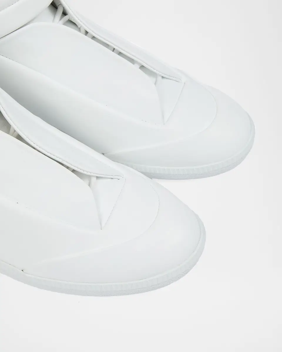 Maison Margiela Men's Future Leather High-Top Sneakers | Thumbnail 5 Maison Margiela Men's Future Leather High-Top Sneakers | Thumbnail 5