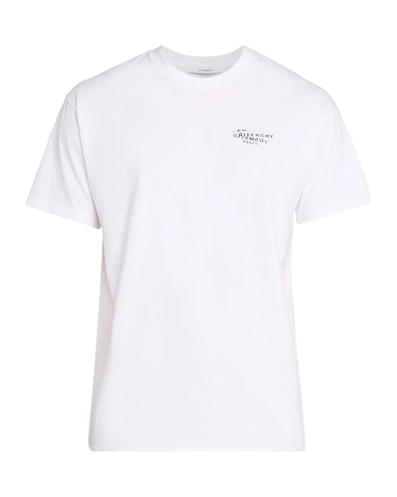 Men's Cotton Logo Stamp Print T-Shirt Men's Cotton Logo Stamp Print T-Shirt