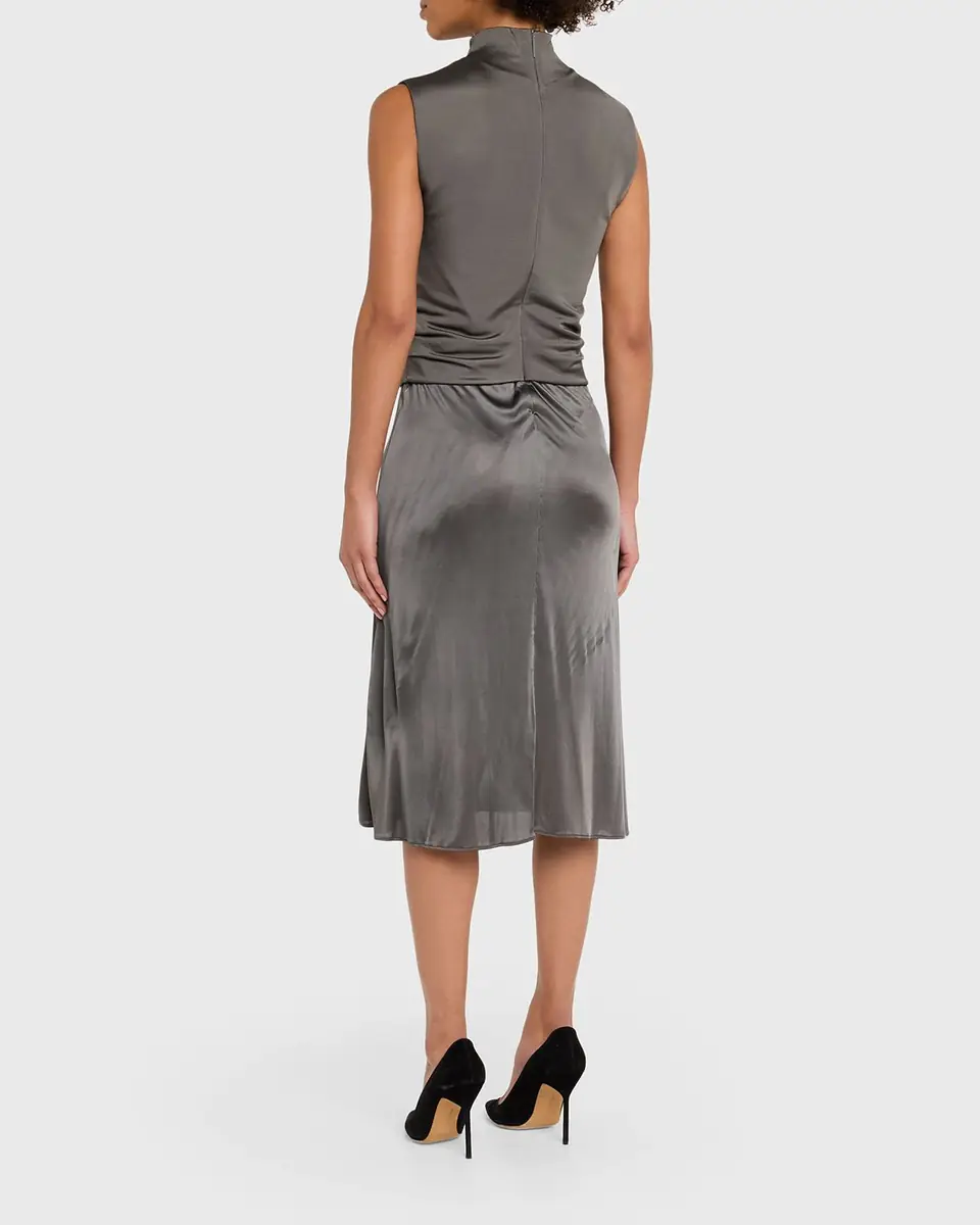 Giorgio Armani Stretch Viscose Double-Jersey Dress | Thumbnail 3