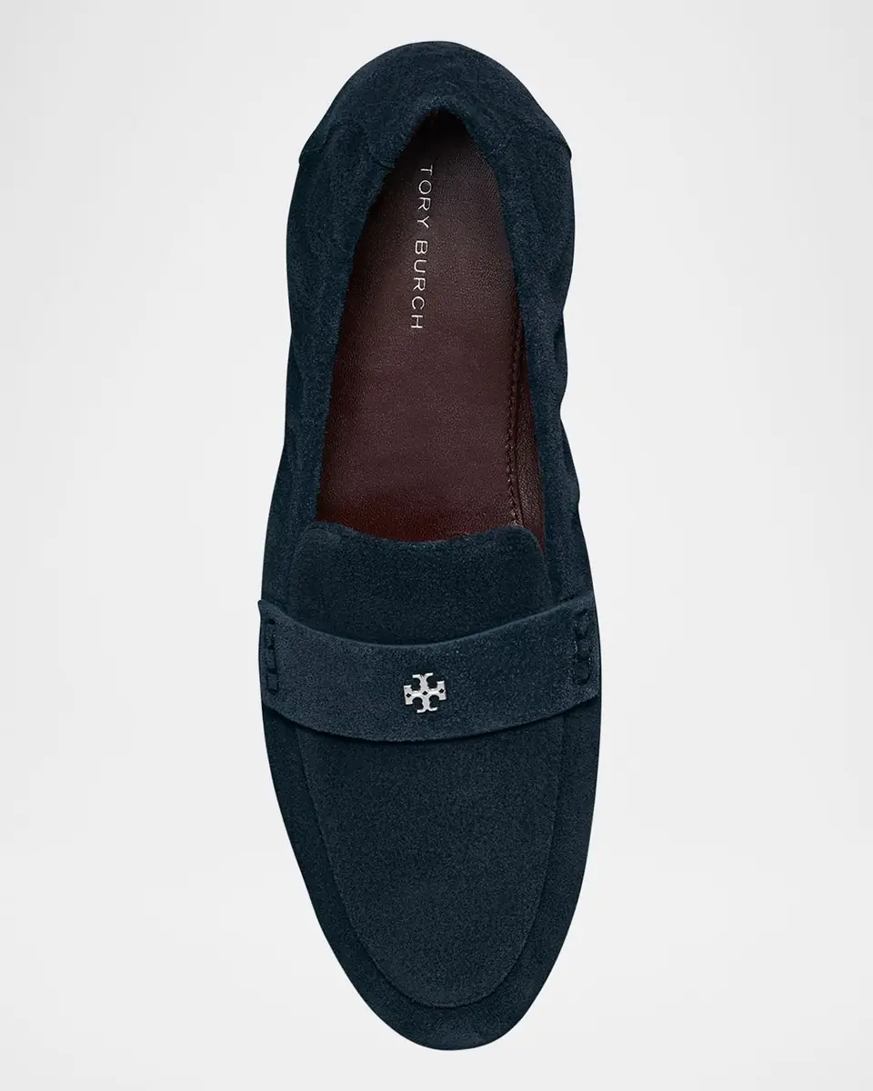 Tory Burch Suede Ballet Loafers | Thumbnail 3 Tory Burch Suede Ballet Loafers | Thumbnail 3
