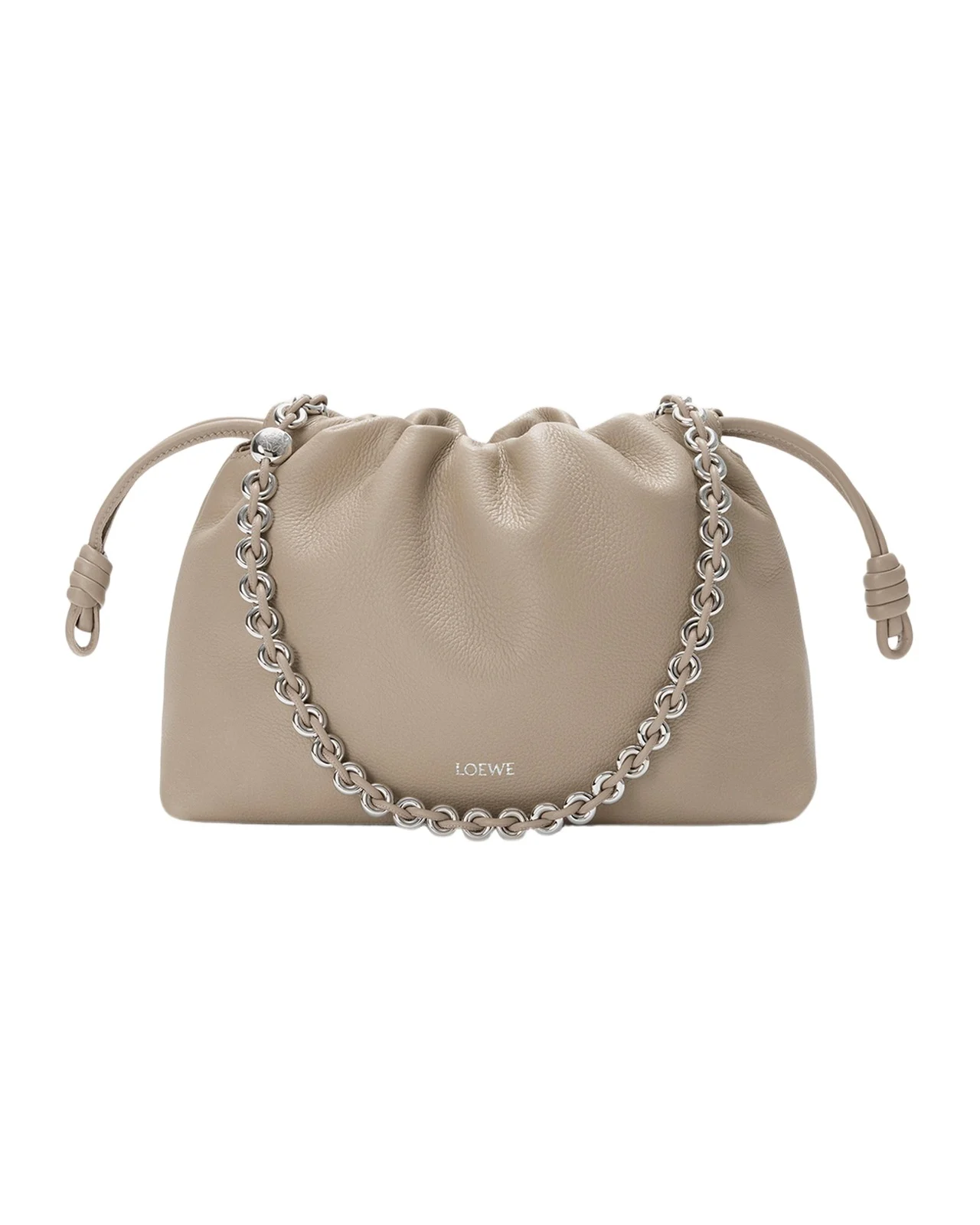 Flamenco Medium Shoulder Bag in Leather Flamenco Medium Shoulder Bag in Leather