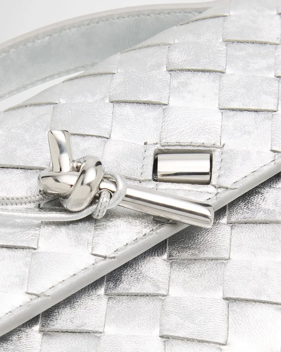 Bottega Veneta Andiamo Laminated Leather Clutch Bag | Thumbnail 6 Bottega Veneta Andiamo Laminated Leather Clutch Bag | Thumbnail 6