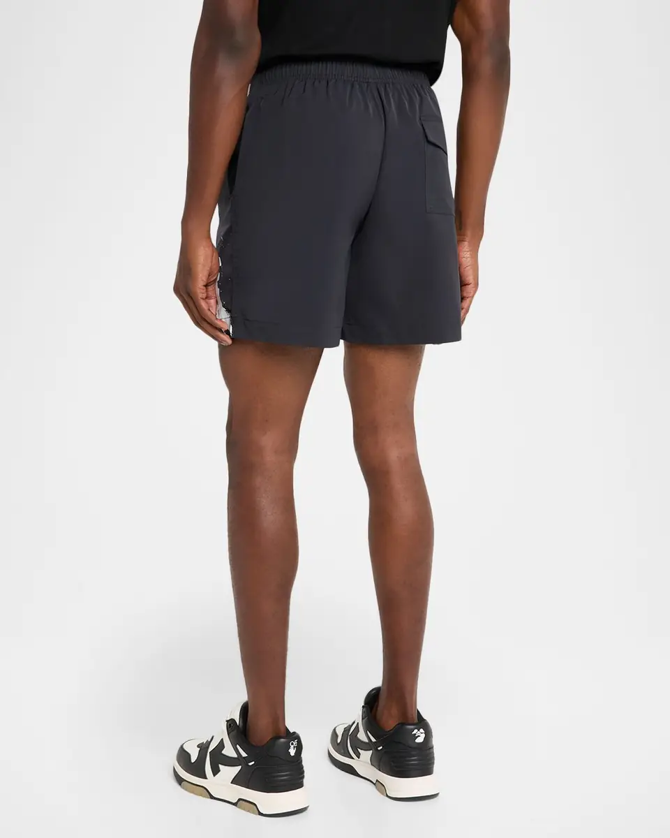 PURPLE Men's Wordmark Logo Swim Shorts | Thumbnail 3