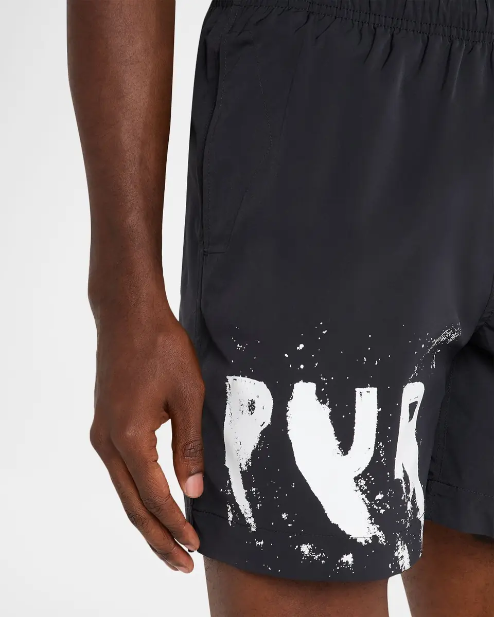 PURPLE Men's Wordmark Logo Swim Shorts | Thumbnail 5