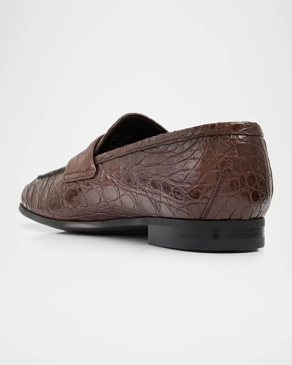 Church's Men's Milton Crocodile Loafers | Thumbnail 2 Church's Men's Milton Crocodile Loafers | Thumbnail 2