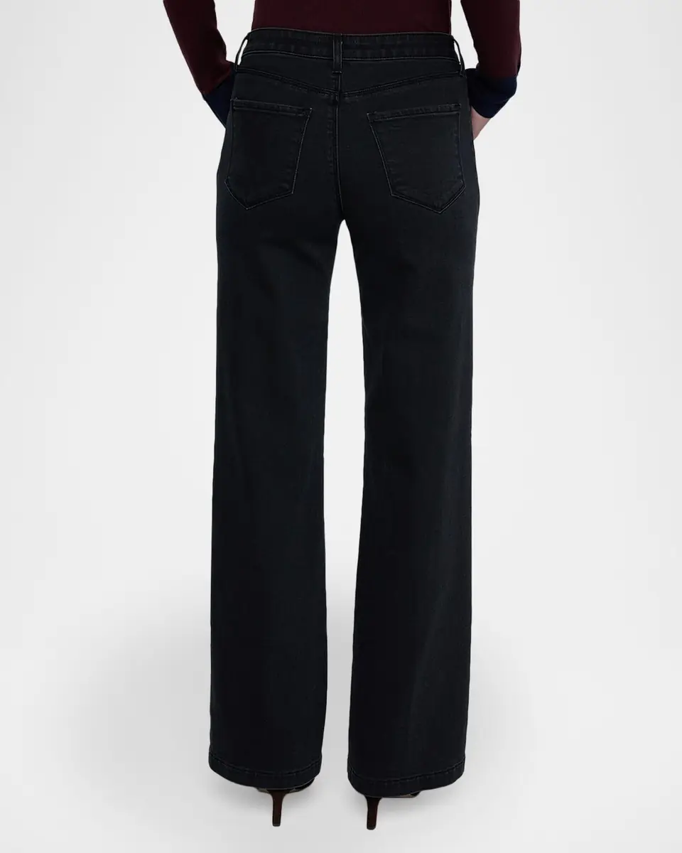L'Agence Scottie High-Rise Wide Jeans | Thumbnail 3 L'Agence Scottie High-Rise Wide Jeans | Thumbnail 3