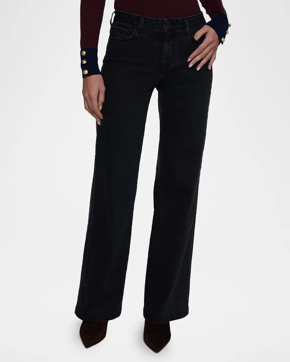 L'Agence Scottie High-Rise Wide Jeans | Thumbnail 4 L'Agence Scottie High-Rise Wide Jeans | Thumbnail 4