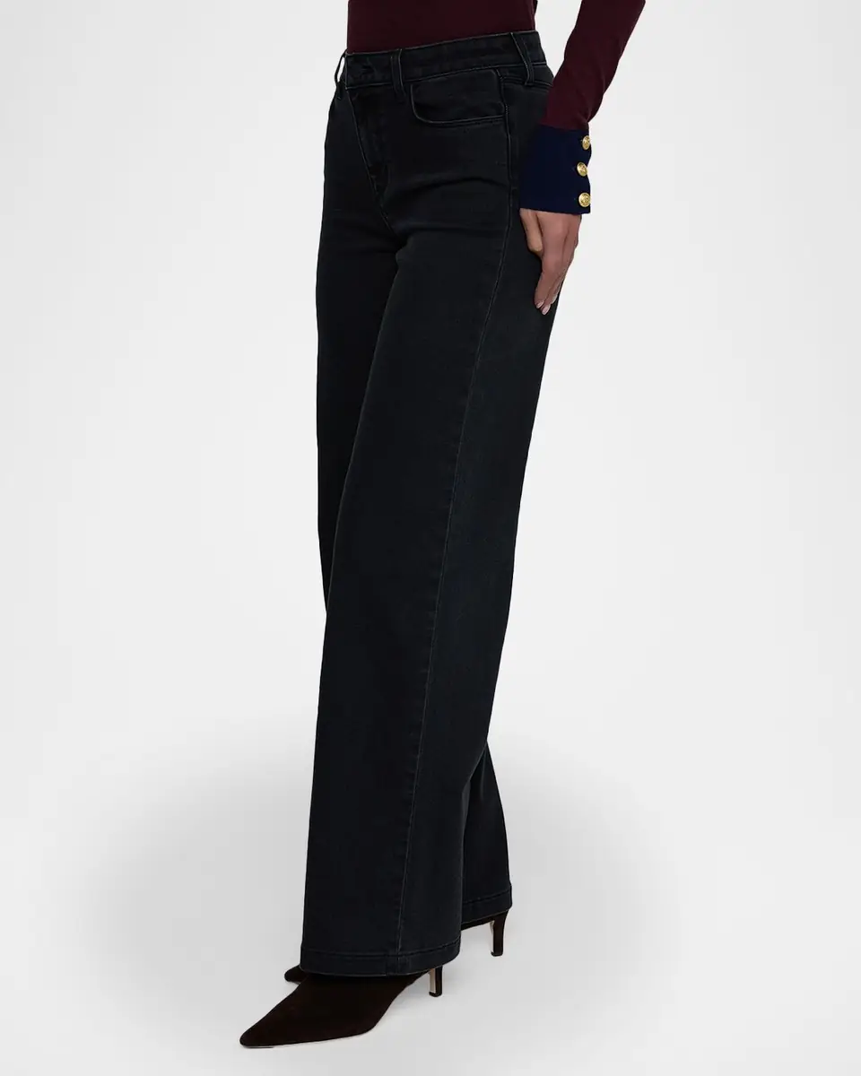 L'Agence Scottie High-Rise Wide Jeans | Thumbnail 5 L'Agence Scottie High-Rise Wide Jeans | Thumbnail 5