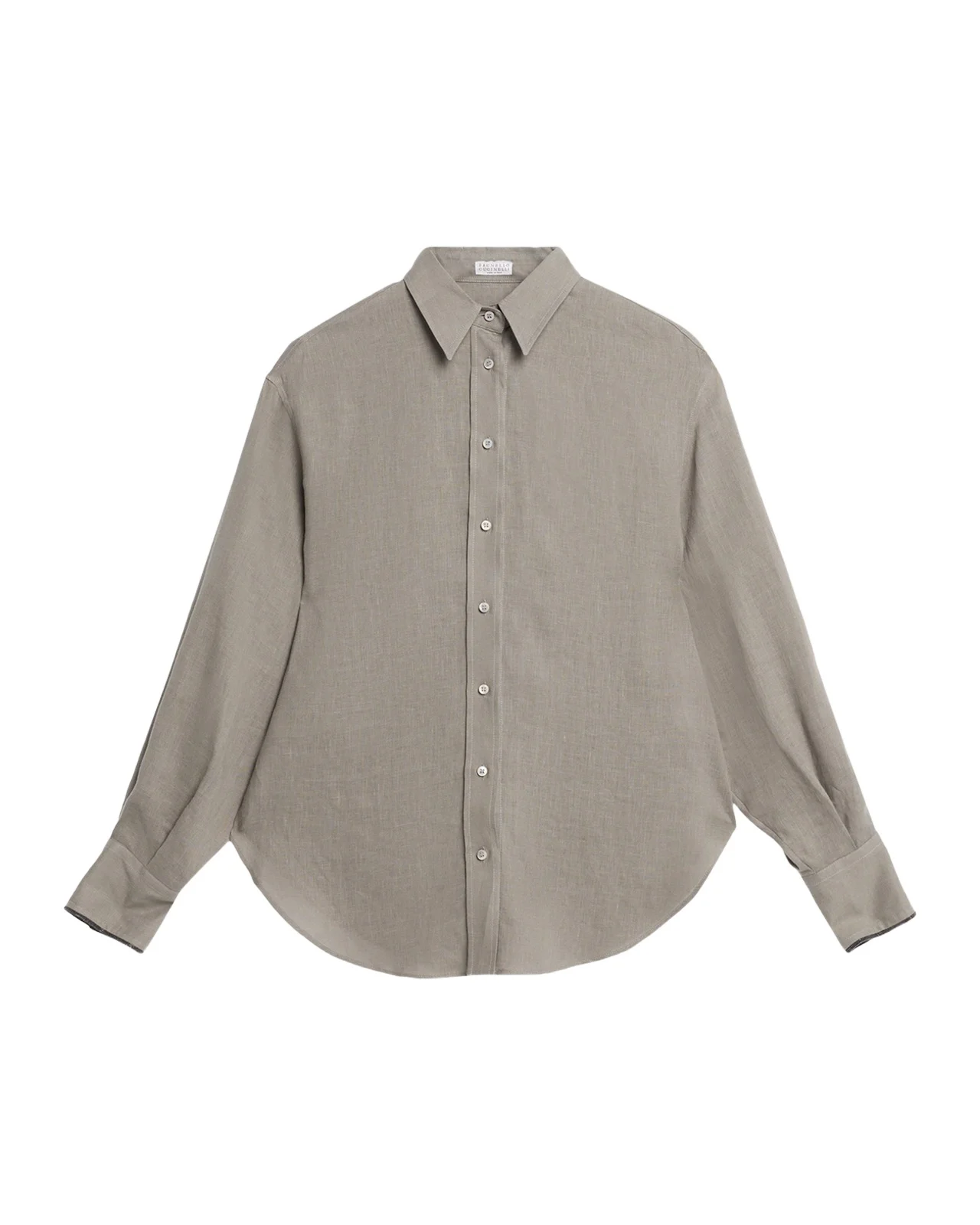 Linen Long-Sleeve Button-Down Shirt Linen Long-Sleeve Button-Down Shirt
