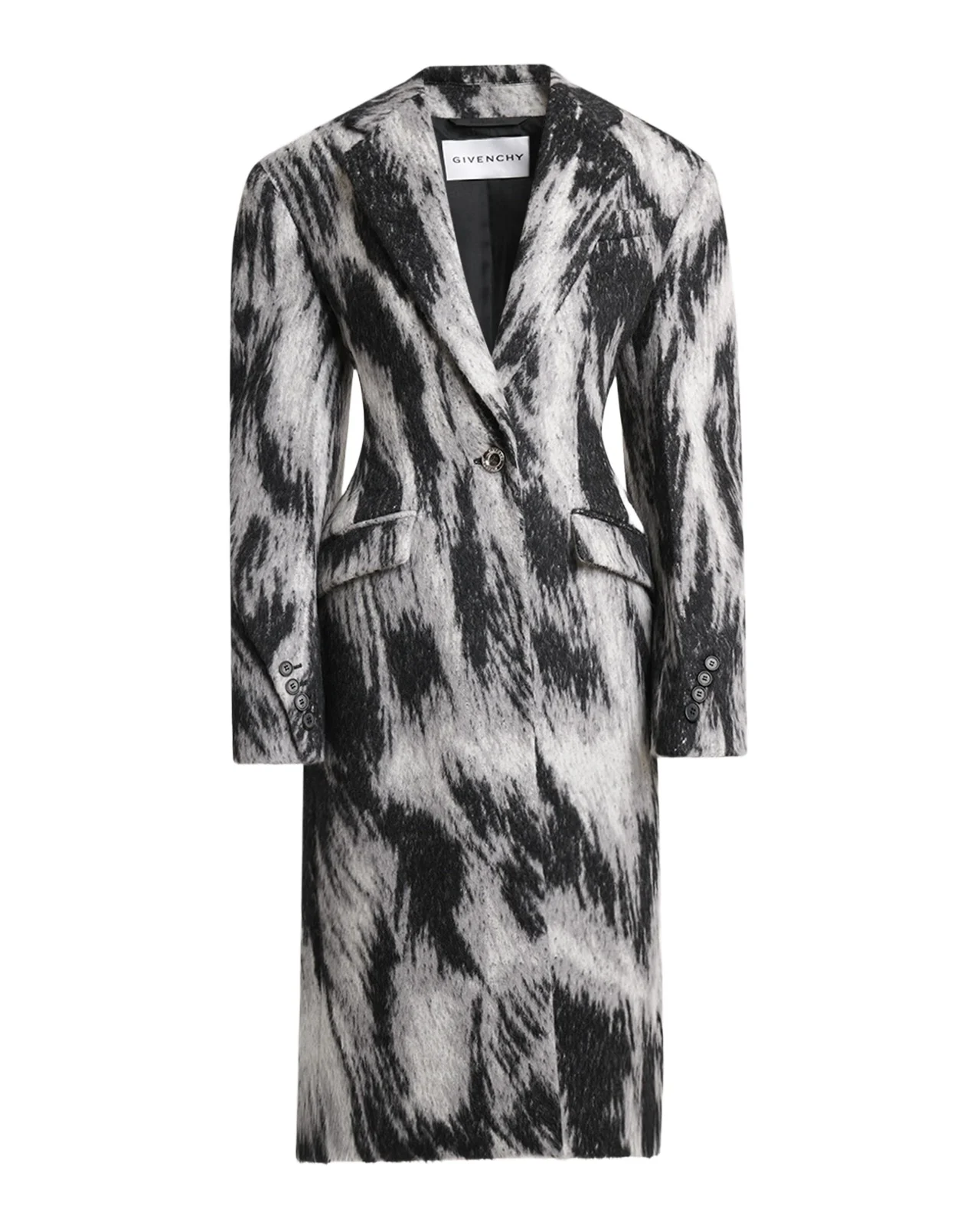 Givenchy Animal Cocoon Coat