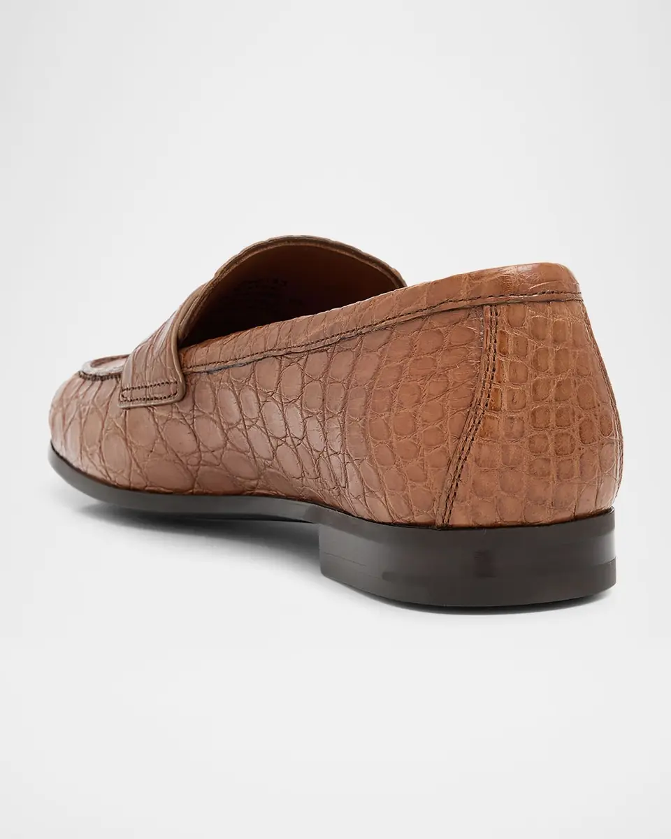 Church's Men's Milton Crocodile Loafers | Thumbnail 2 Church's Men's Milton Crocodile Loafers | Thumbnail 2