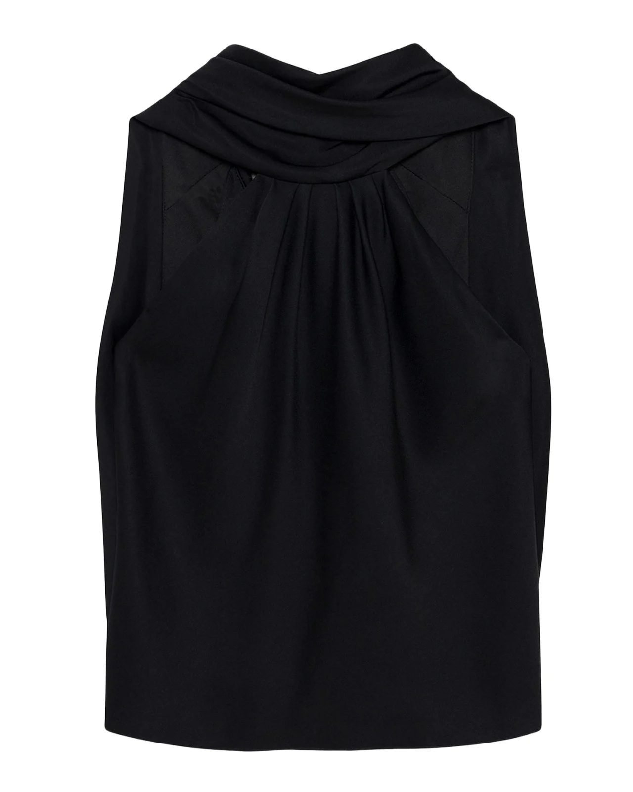 Scarlett Satin Cape Top Scarlett Satin Cape Top