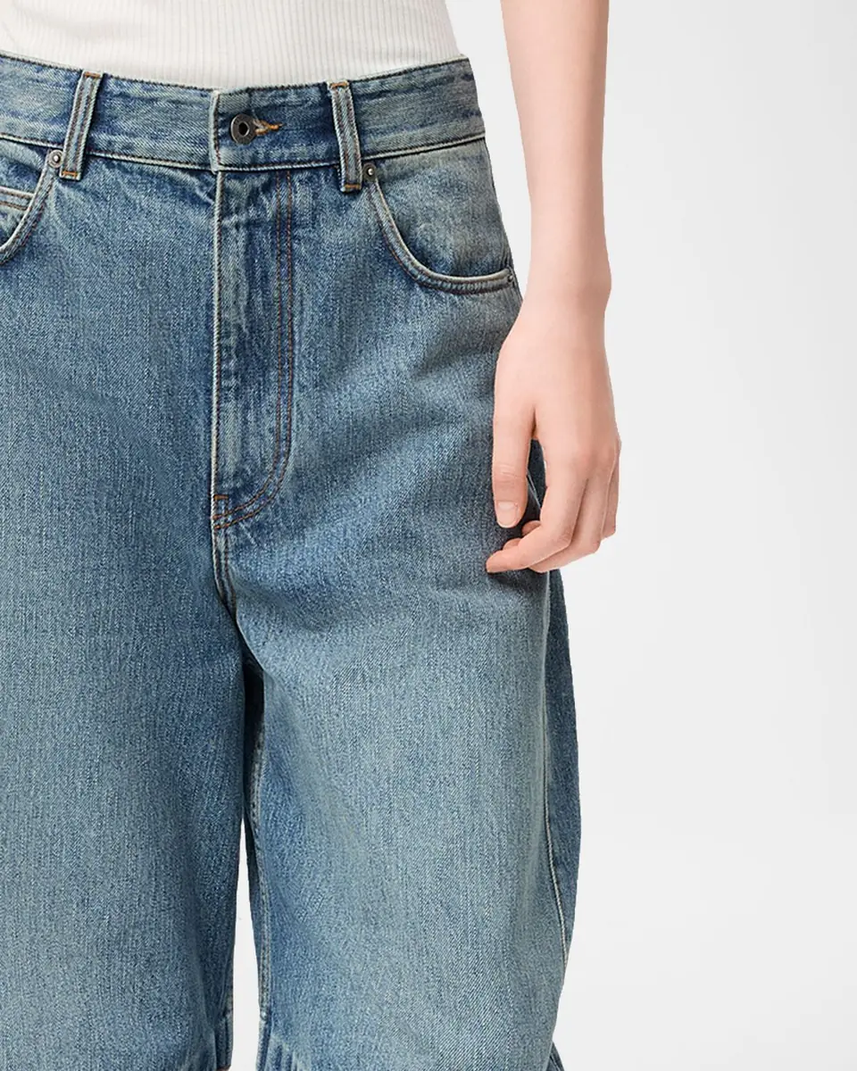 Loewe Mid-Rise Barrel-Leg Jeans | Thumbnail 4 Loewe Mid-Rise Barrel-Leg Jeans | Thumbnail 4