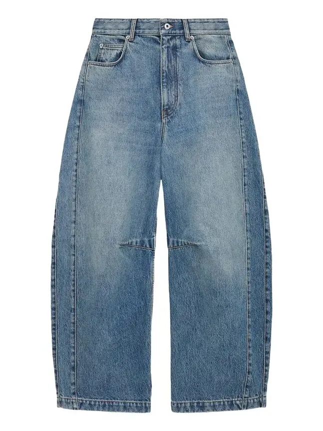 Mid-Rise Barrel-Leg Jeans Mid-Rise Barrel-Leg Jeans