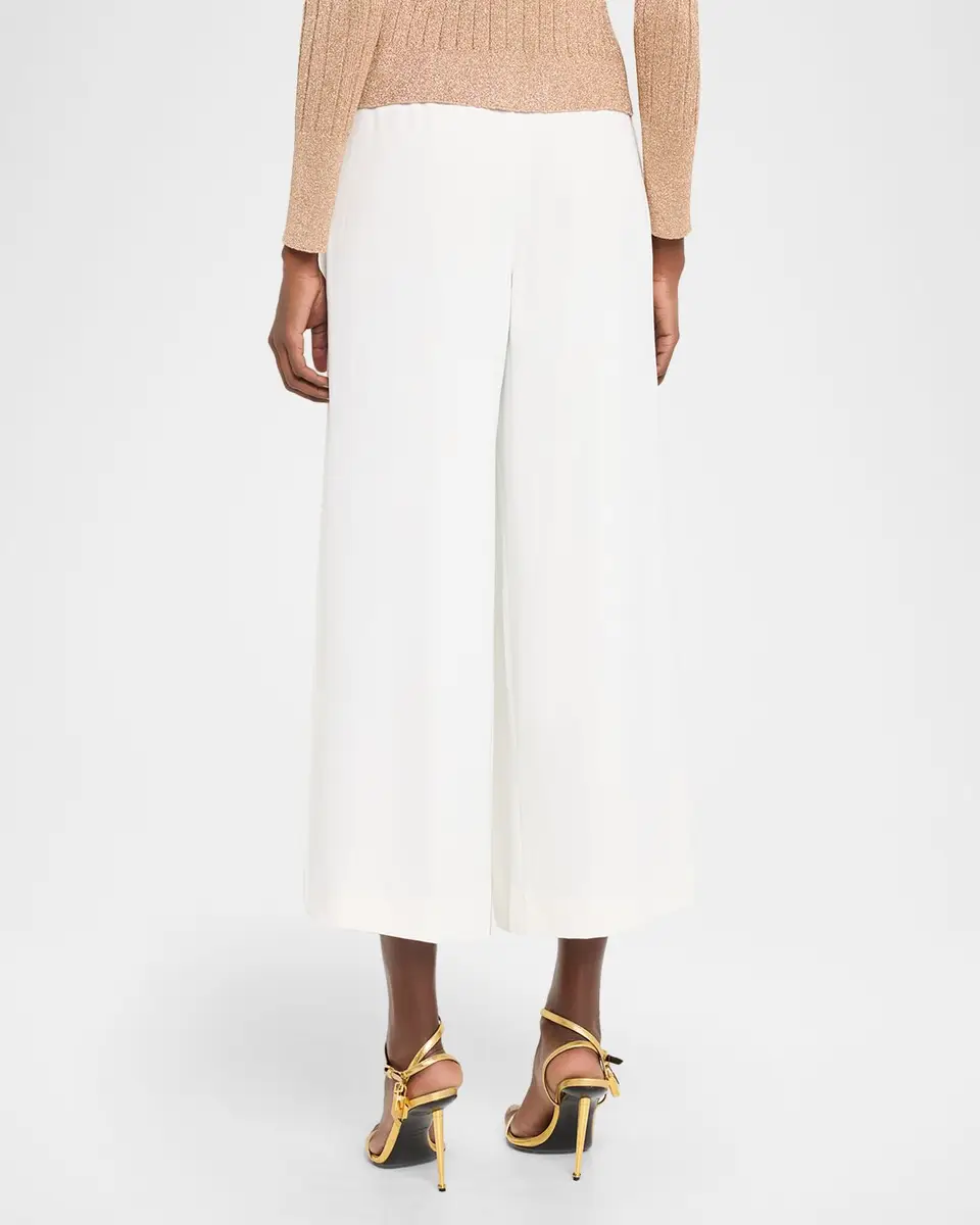 L'Agence Novalynn Cropped Pleated Pants | Thumbnail 3 L'Agence Novalynn Cropped Pleated Pants | Thumbnail 3