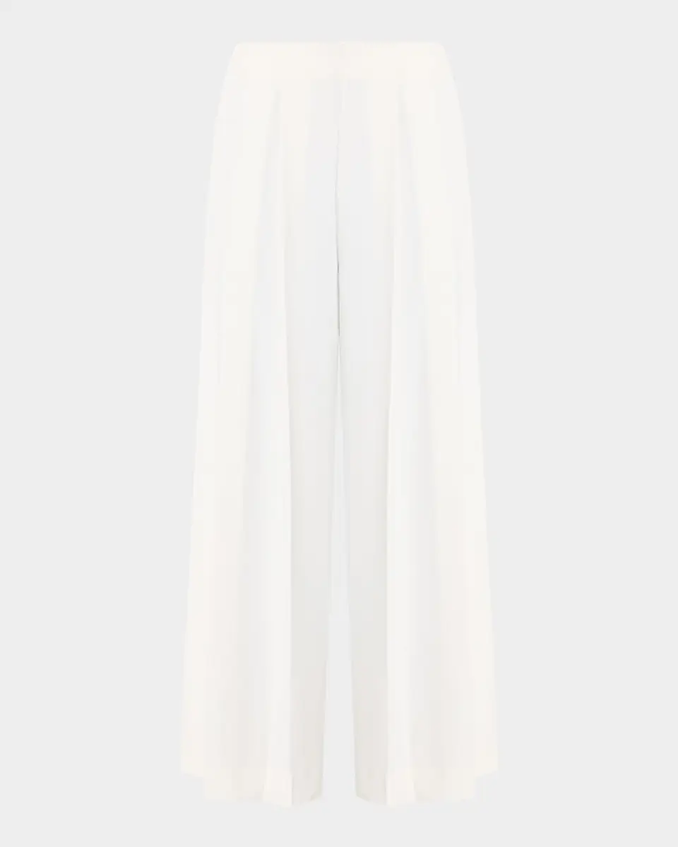 Novalynn Cropped Pleated Pants Novalynn Cropped Pleated Pants
