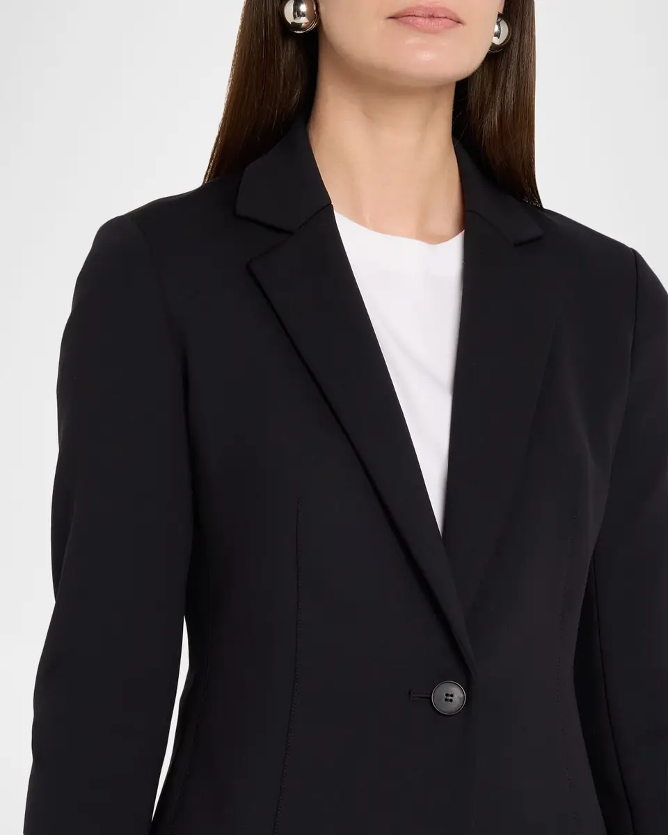 Lafayette 148 New York Slim Single-Button Blazer | Thumbnail 5