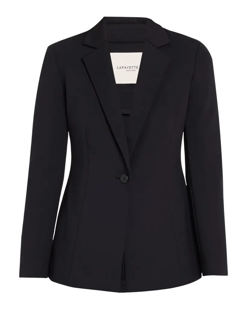 Lafayette 148 New York Slim Single-Button Blazer