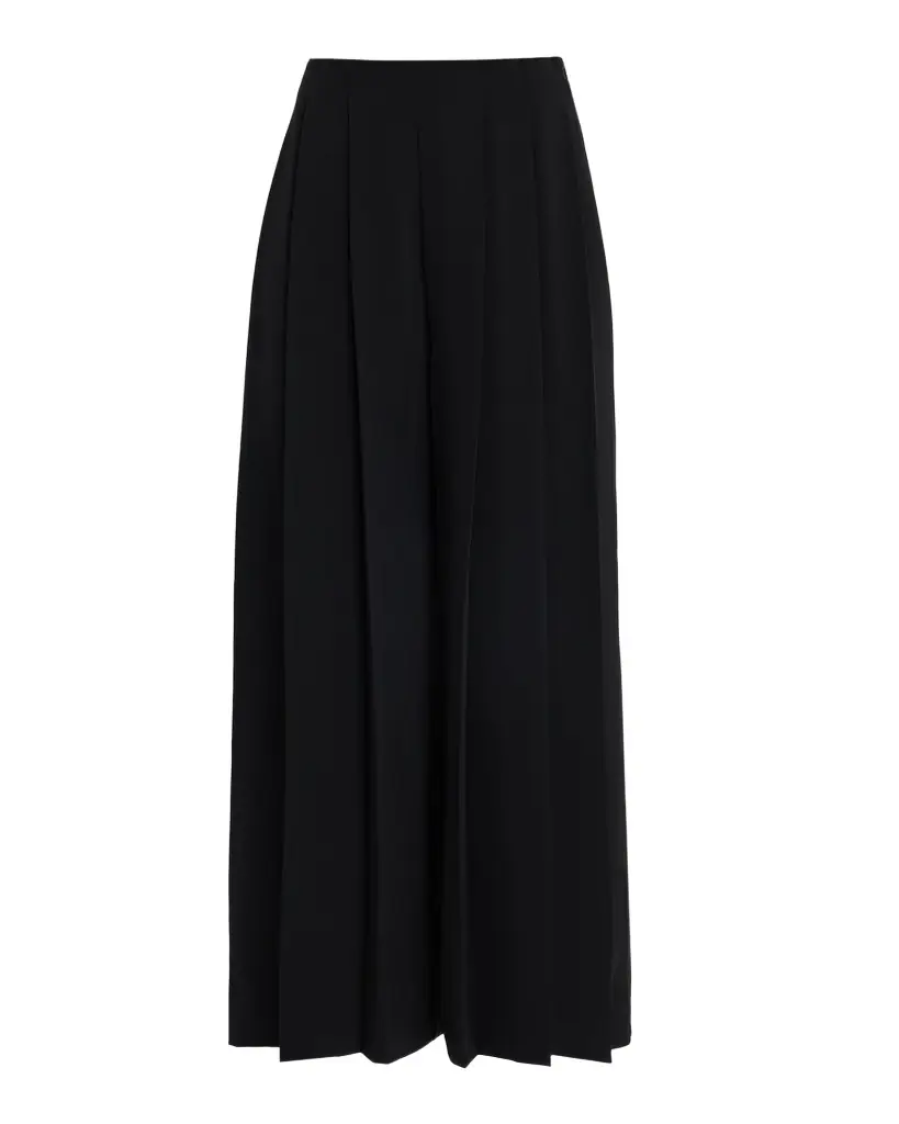 Novalynn Cropped Pleated Pants Novalynn Cropped Pleated Pants