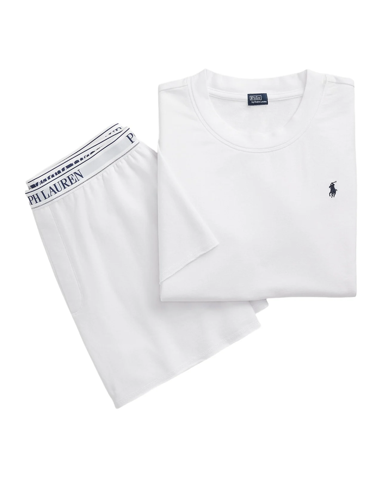 Polo Ralph Lauren Club Terry 2-Piece T-Shirt & Shorts Pajama Set