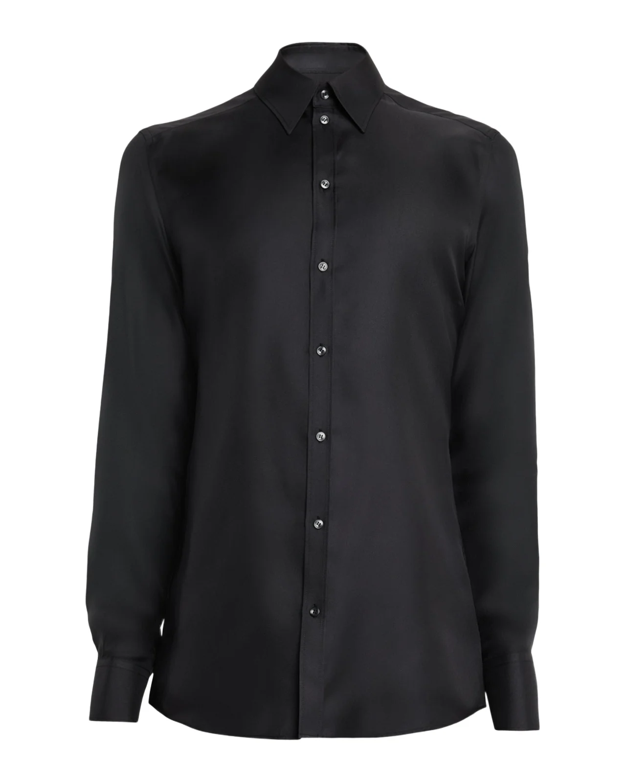 Dolce & Gabbana Men's Silk Satin Classic-Fit Dress Shirt