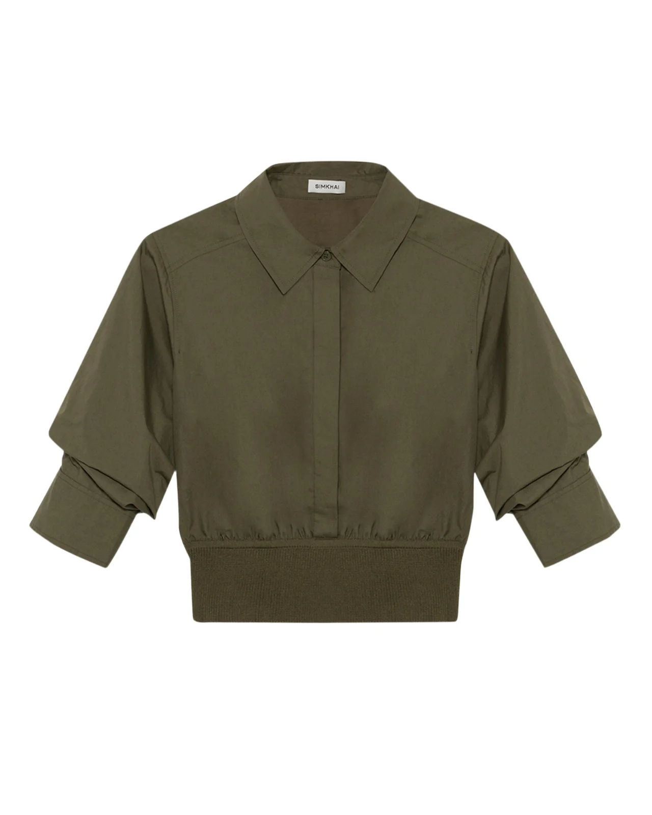 Stiles Knit Cotton Shirt Stiles Knit Cotton Shirt