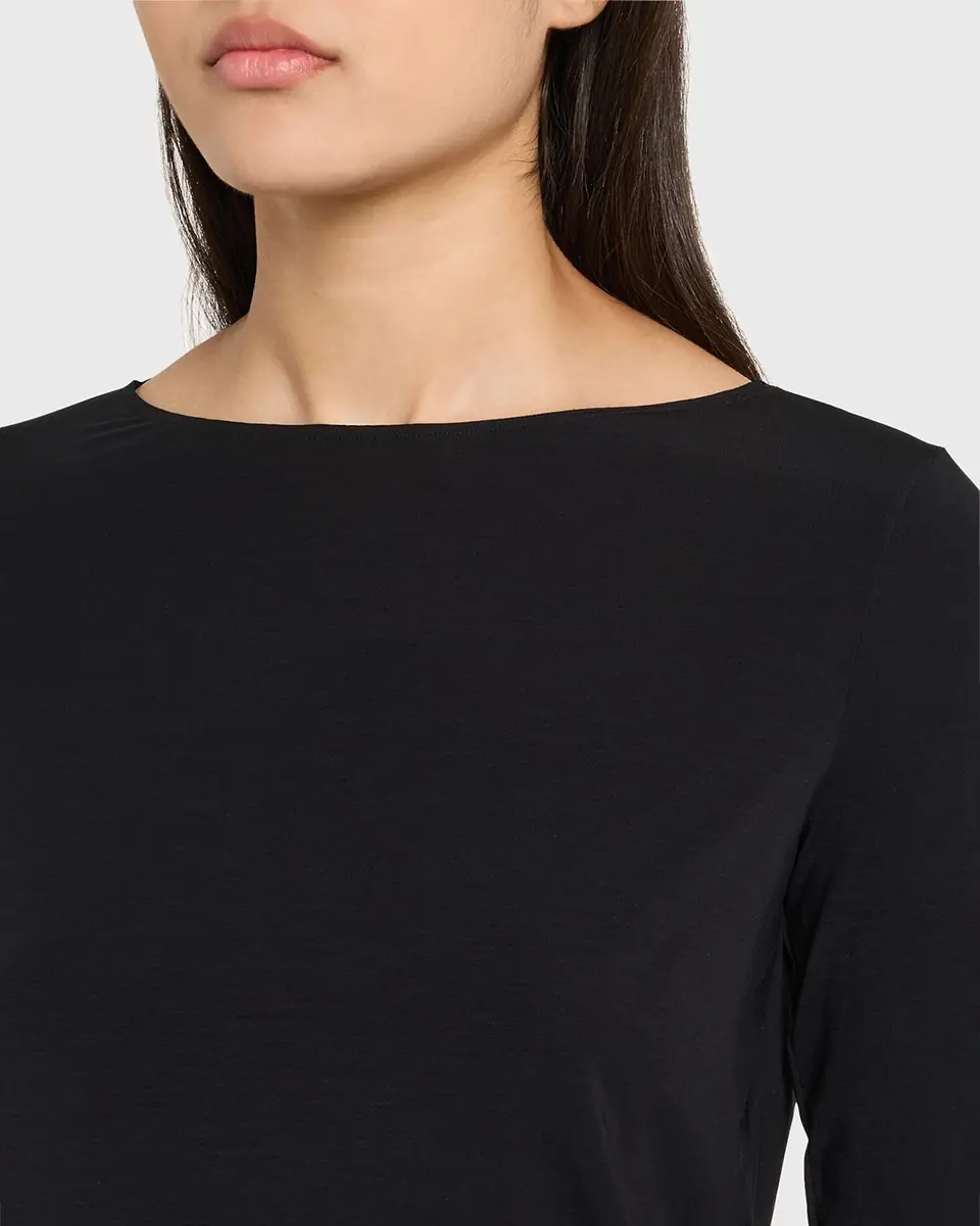 Wolford Pure Bateau-Neck Jersey Top | Thumbnail 5