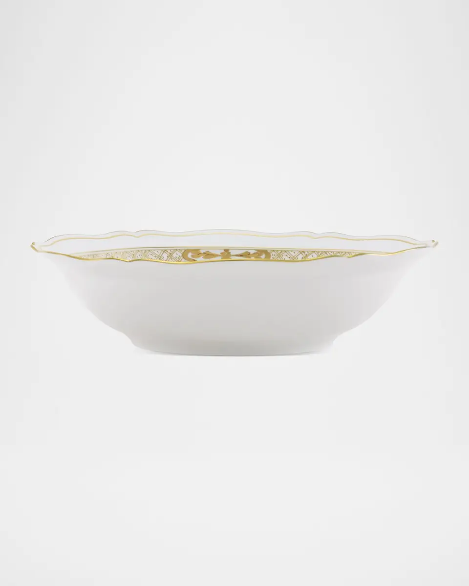 GINORI 1735 Oriente Italiano Aurum Deep Round Serving Bowl | Thumbnail 4 GINORI 1735 Oriente Italiano Aurum Deep Round Serving Bowl | Thumbnail 4
