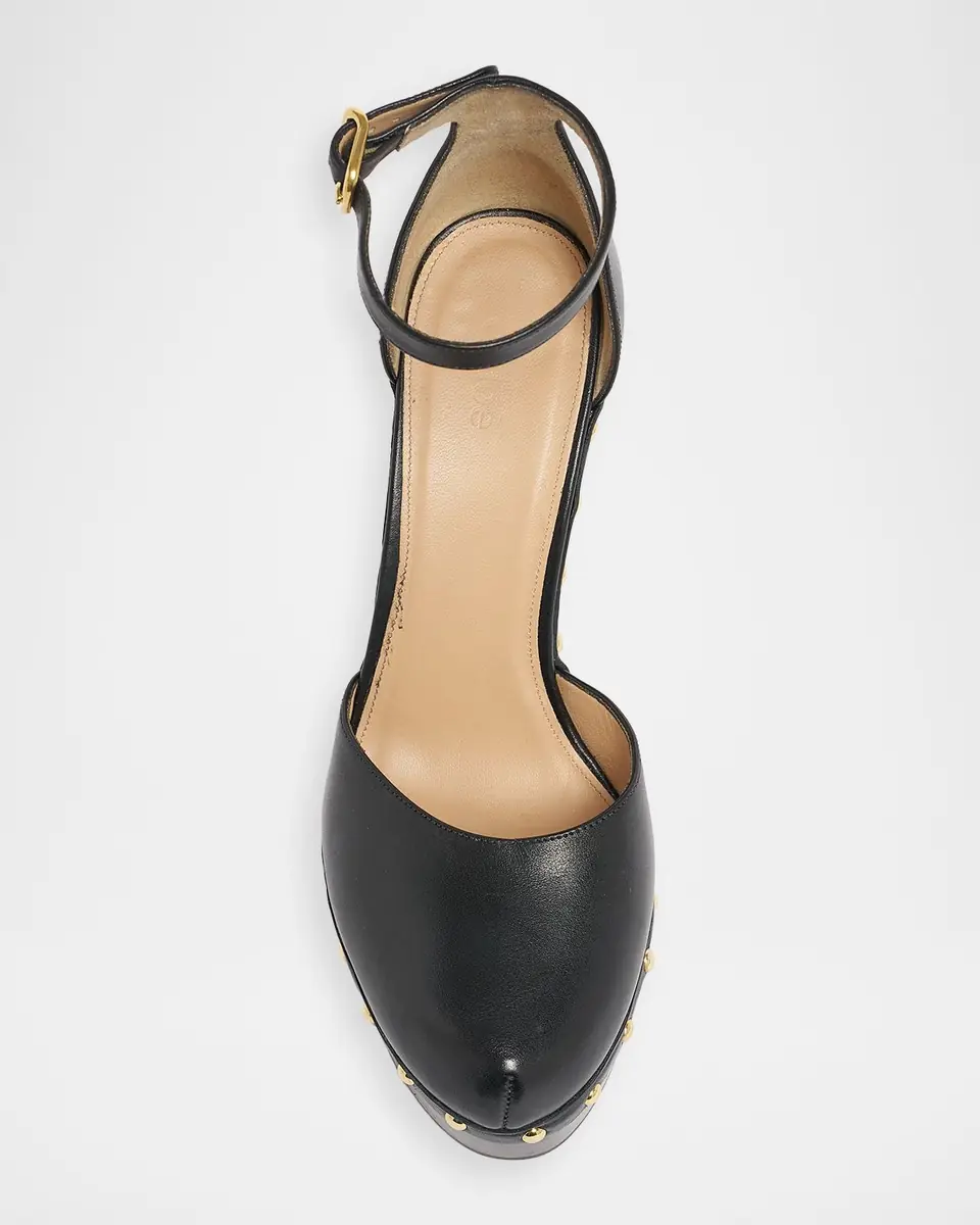 Chloé 130mm Lola Leather Platform Pumps | Thumbnail 6 Chloé 130mm Lola Leather Platform Pumps | Thumbnail 6