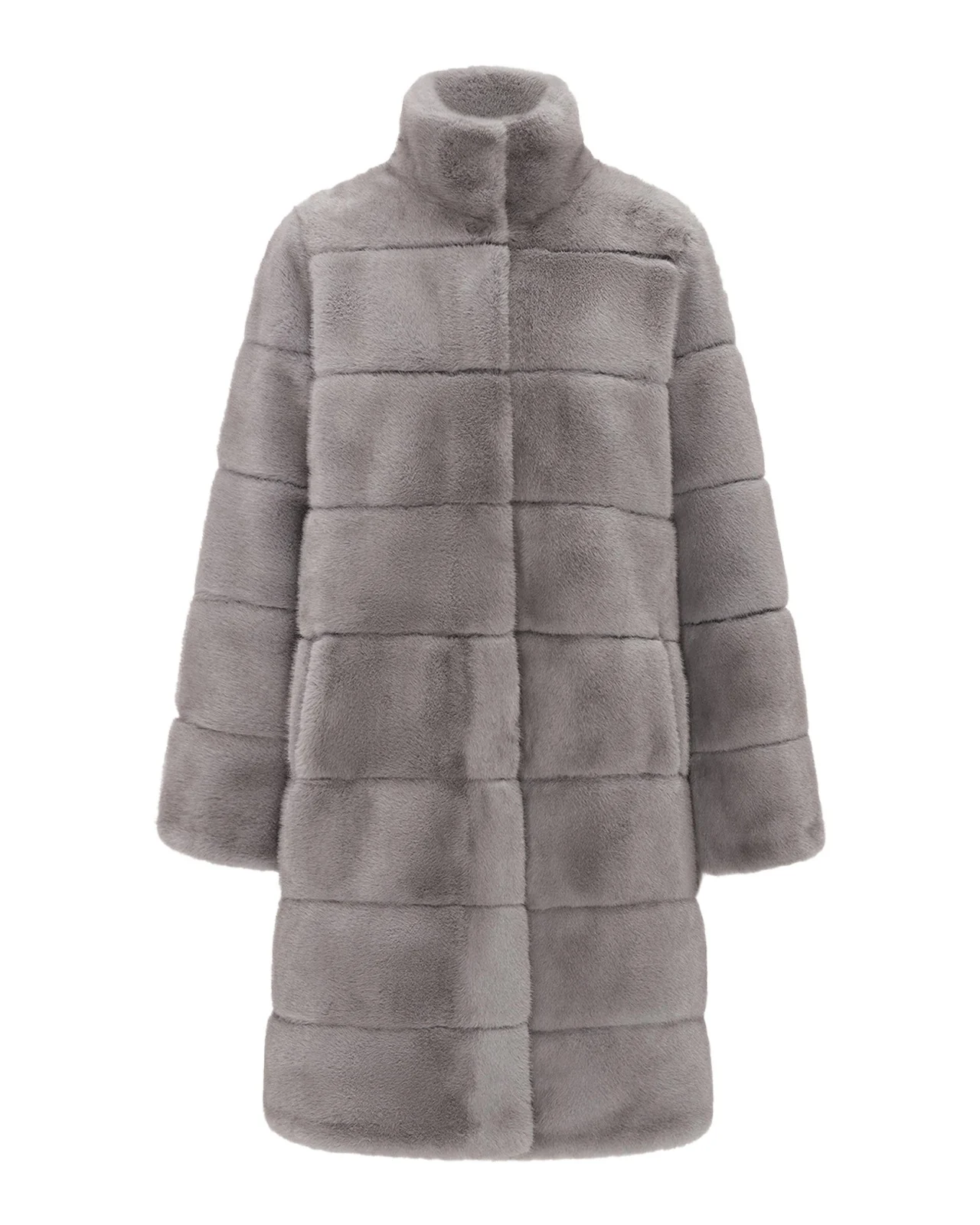 Lyla Grant Fur-Free Reversible Faux Mink Coat