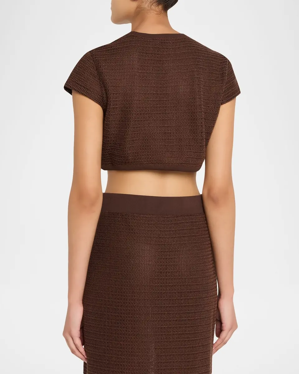 Simkhai Nicky Knit Midi Skirt | Thumbnail 3